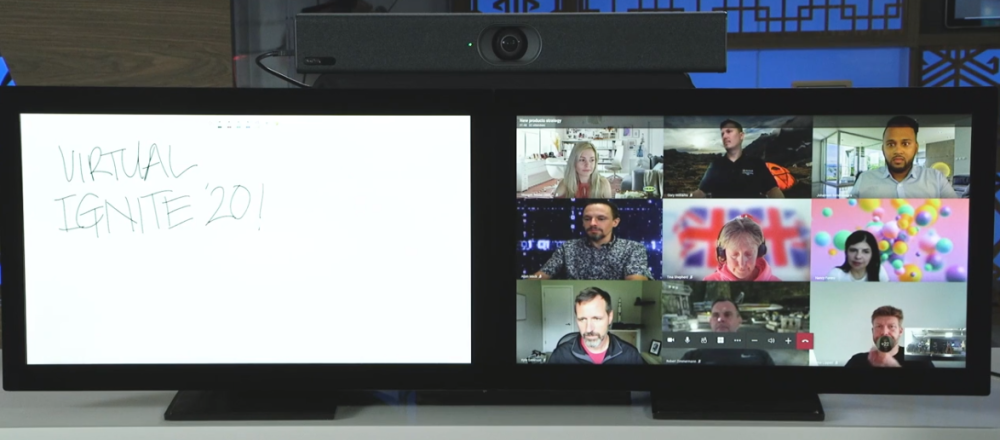 Dual screen capability