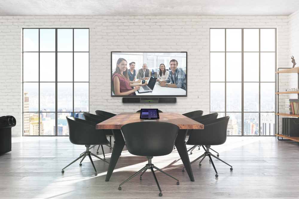 Crestron outlet sound bar