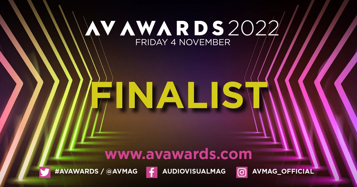 AWARD FINALIST! proAV is yet aga...