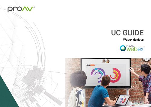 proAV UC Guide | Cisco Webex
